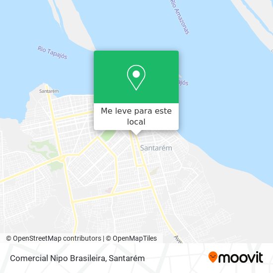Comercial Nipo Brasileira mapa