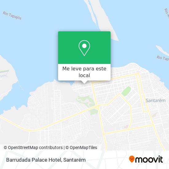 Barrudada Palace Hotel mapa