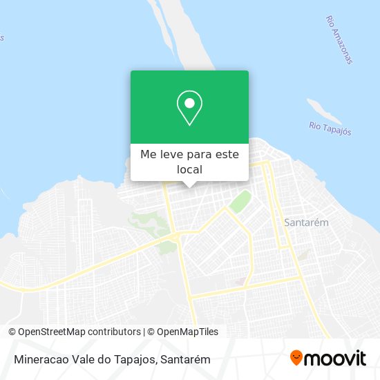 Mineracao Vale do Tapajos mapa