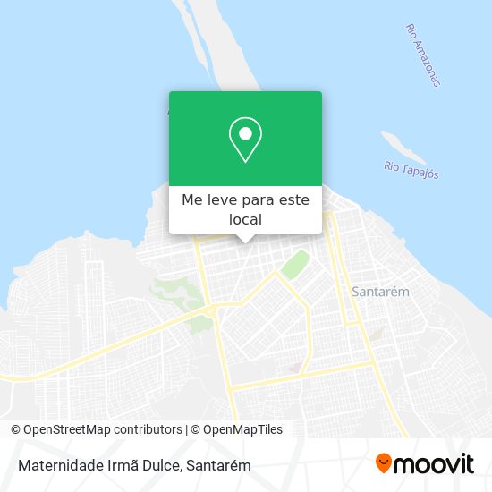Maternidade Irmã Dulce mapa