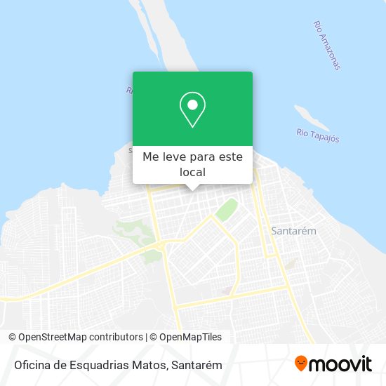 Oficina de Esquadrias Matos mapa