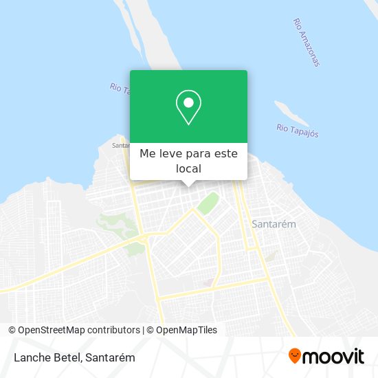 Lanche Betel mapa