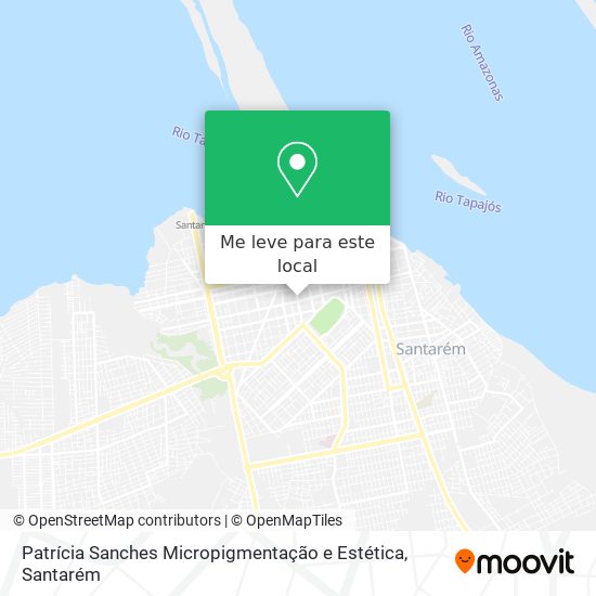 Patrícia Sanches Micropigmentação e Estética mapa