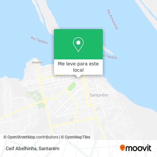 Ceif Abelhinha mapa