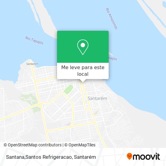 Santana,Santos Refrigeracao mapa