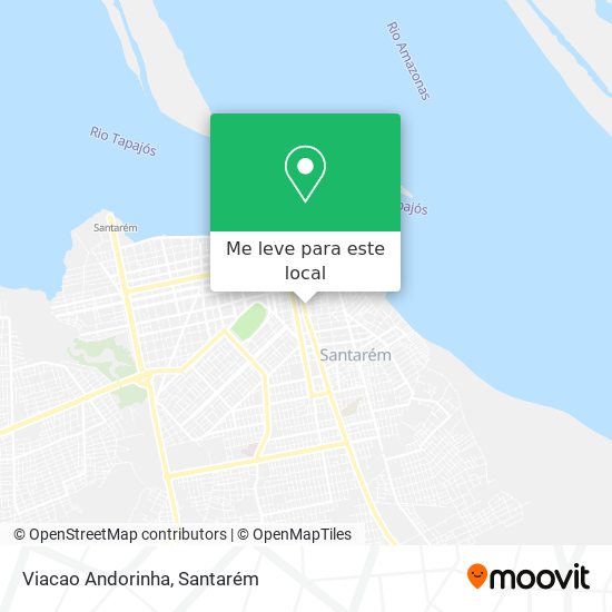 Viacao Andorinha mapa