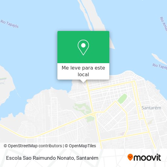 Escola Sao Raimundo Nonato mapa