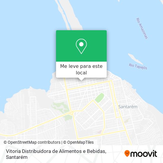 Vitoria Distribuidora de Alimentos e Bebidas mapa