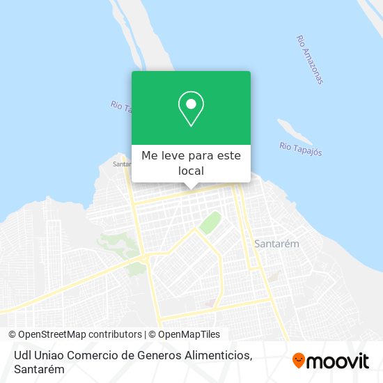 Udl Uniao Comercio de Generos Alimenticios mapa