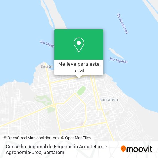 Conselho Regional de Engenharia Arquitetura e Agronomia-Crea mapa