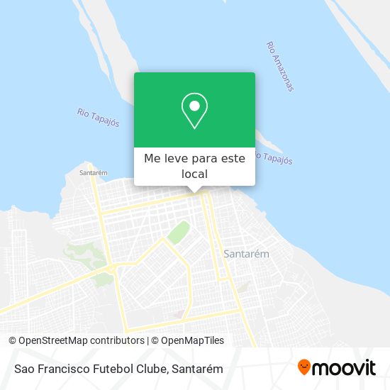 Sao Francisco Futebol Clube mapa