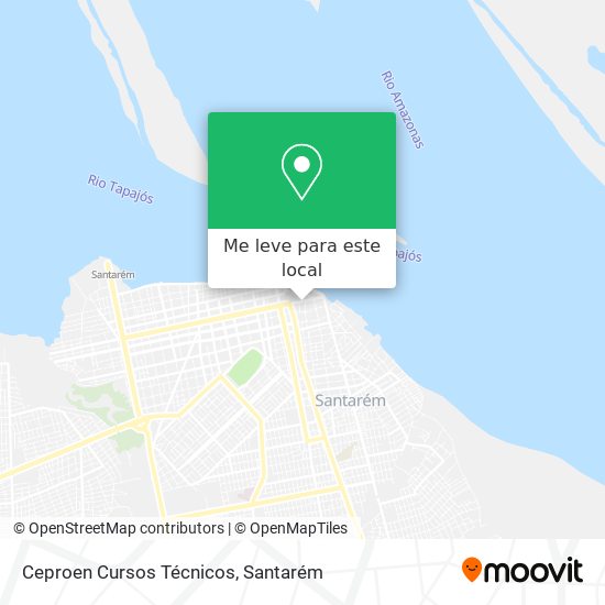 Ceproen Cursos Técnicos mapa