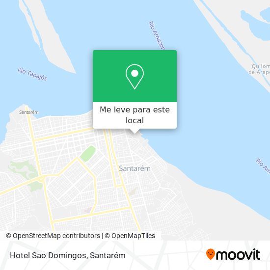 Hotel Sao Domingos mapa
