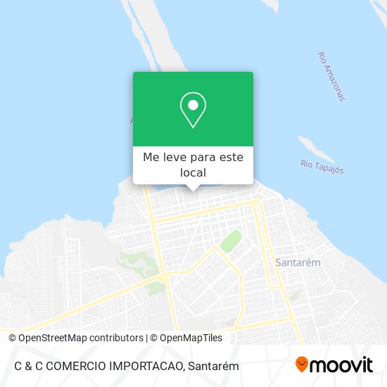 C & C COMERCIO IMPORTACAO mapa