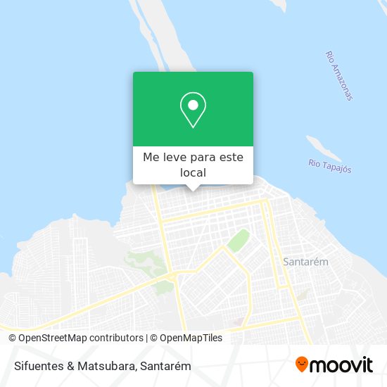 Sifuentes & Matsubara mapa