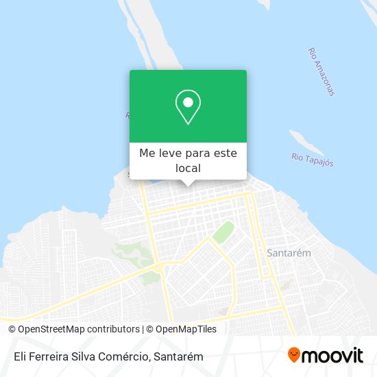 Eli Ferreira Silva Comércio mapa