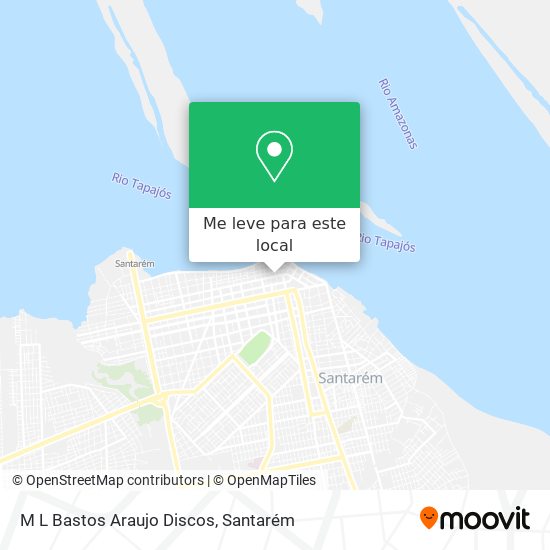 M L Bastos Araujo Discos mapa