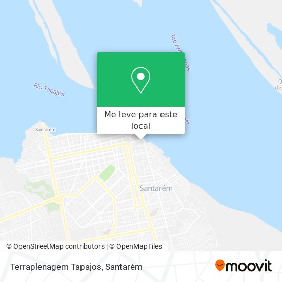 Terraplenagem Tapajos mapa