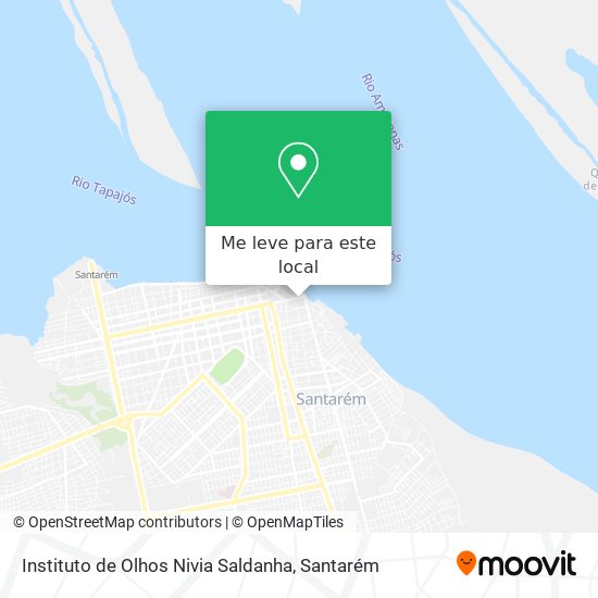 Instituto de Olhos Nivia Saldanha mapa