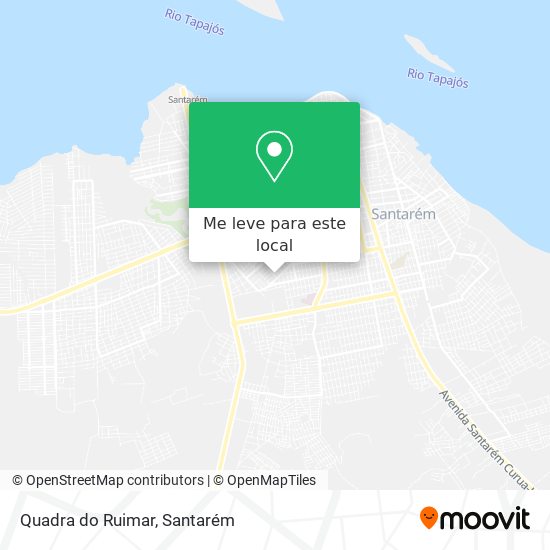 Quadra do Ruimar mapa