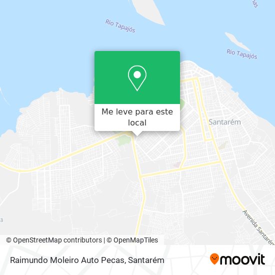 Raimundo Moleiro Auto Pecas mapa