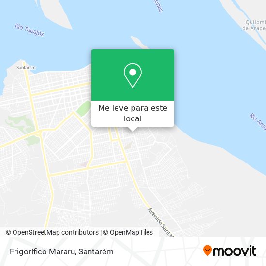 Frigorífico Mararu mapa