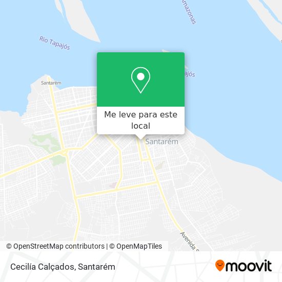 Cecilía Calçados mapa