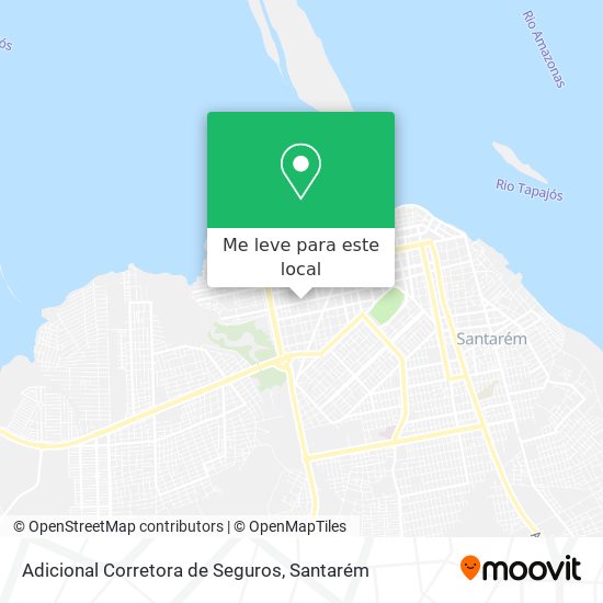 Adicional Corretora de Seguros mapa