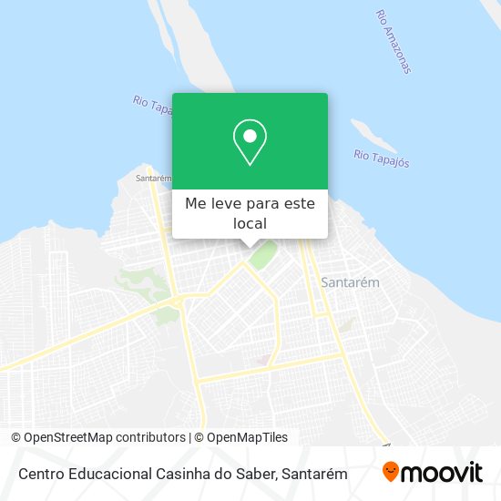 Centro Educacional Casinha do Saber mapa