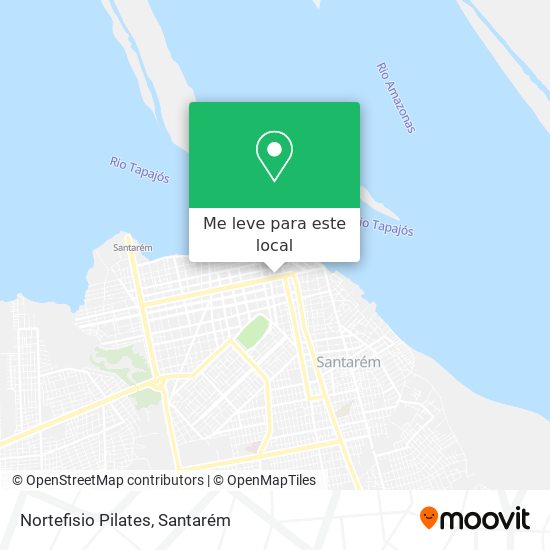 Nortefisio Pilates mapa