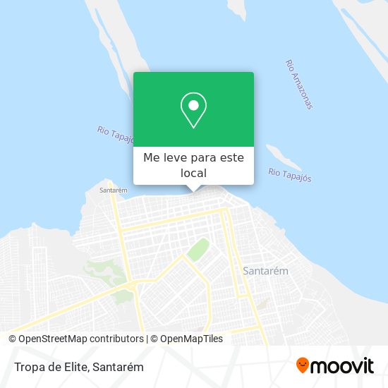 Tropa de Elite mapa