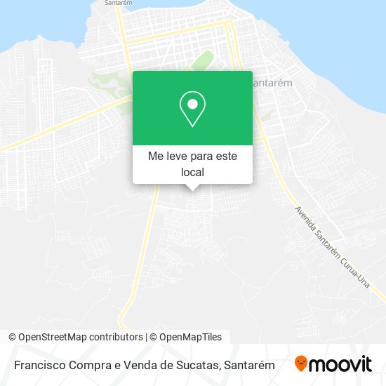 Francisco Compra e Venda de Sucatas mapa