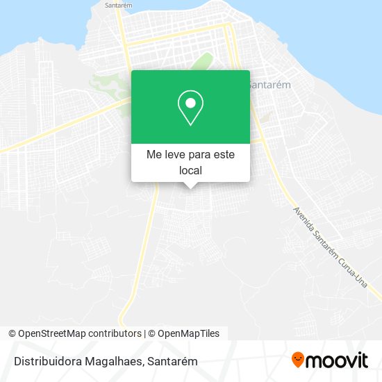 Distribuidora Magalhaes mapa