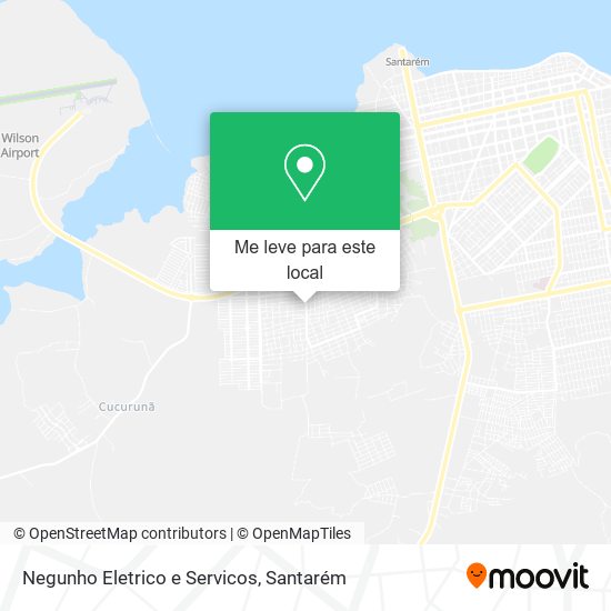 Negunho Eletrico e Servicos mapa