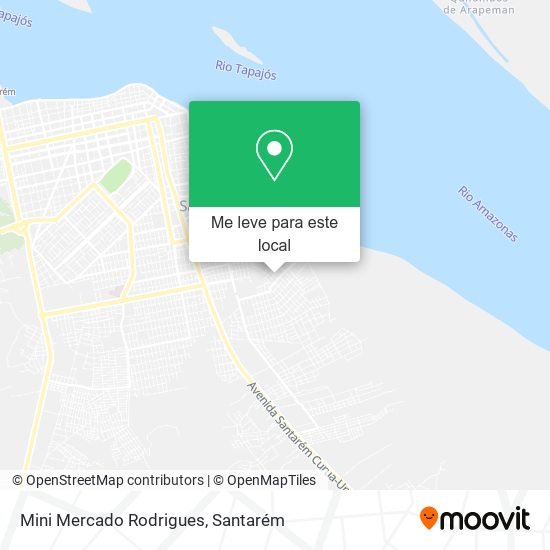 Mini Mercado Rodrigues mapa