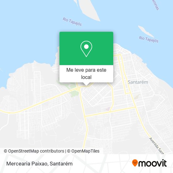 Mercearia Paixao mapa