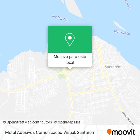 Metal Adesivos Comunicacao Visual mapa