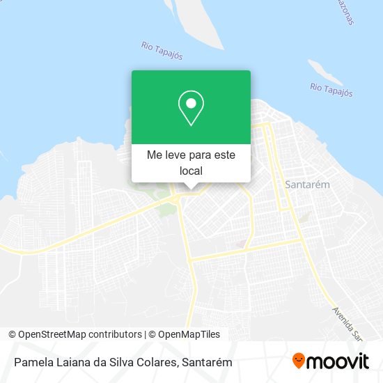 Pamela Laiana da Silva Colares mapa