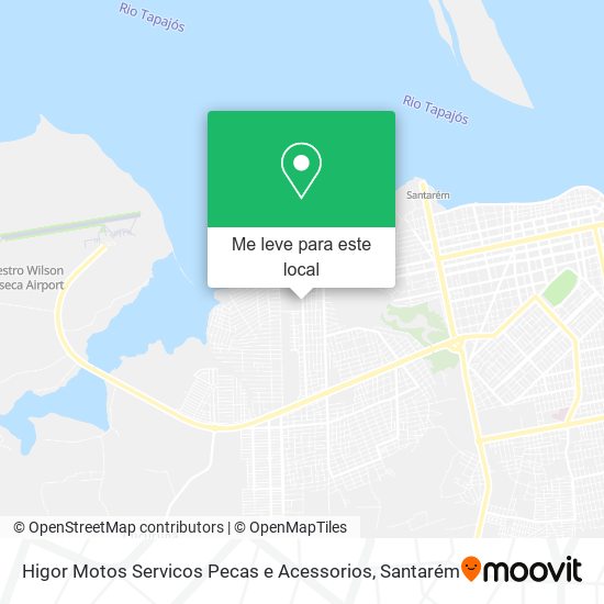 Higor Motos Servicos Pecas e Acessorios mapa