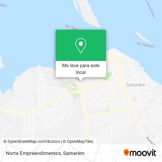 Norte Empreendimentos mapa