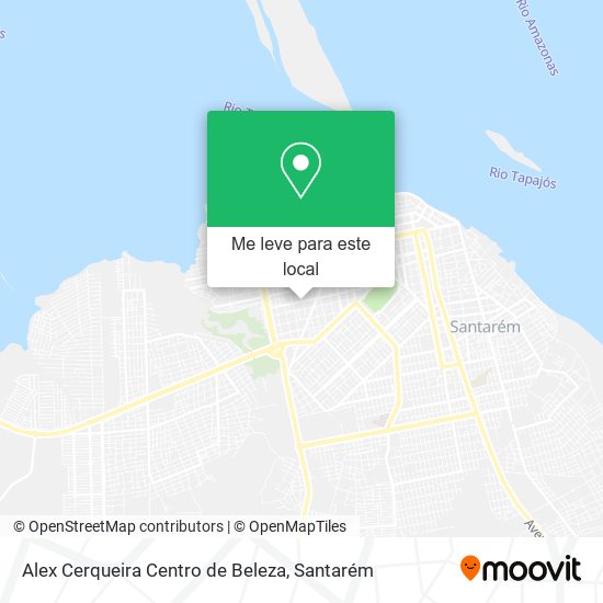 Alex Cerqueira Centro de Beleza mapa