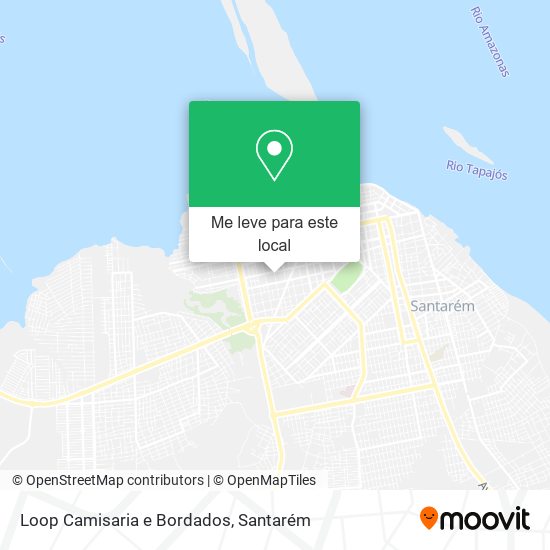 Loop Camisaria e Bordados mapa