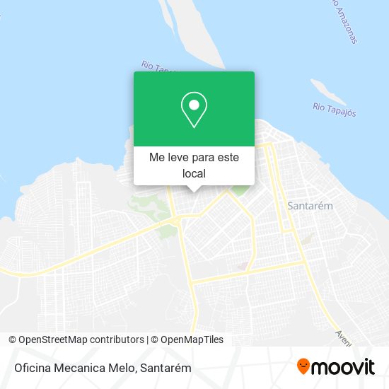 Oficina Mecanica Melo mapa