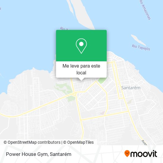 Power House Gym mapa