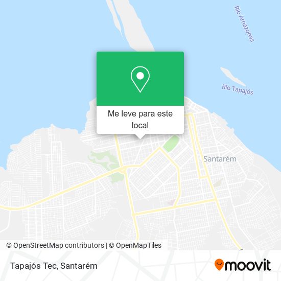 Tapajós Tec mapa