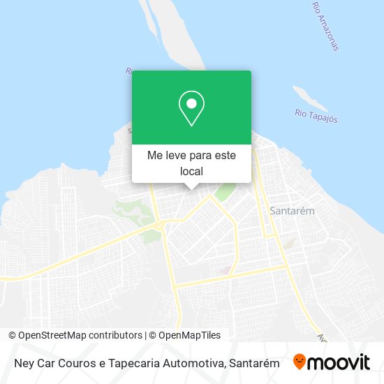 Ney Car Couros e Tapecaria Automotiva mapa