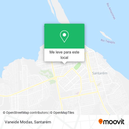 Vaneide Modas mapa