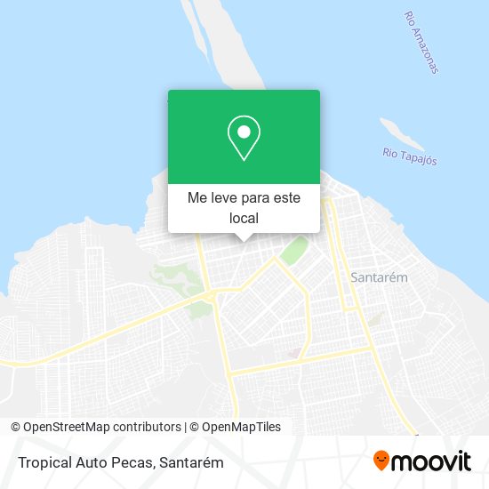 Tropical Auto Pecas mapa