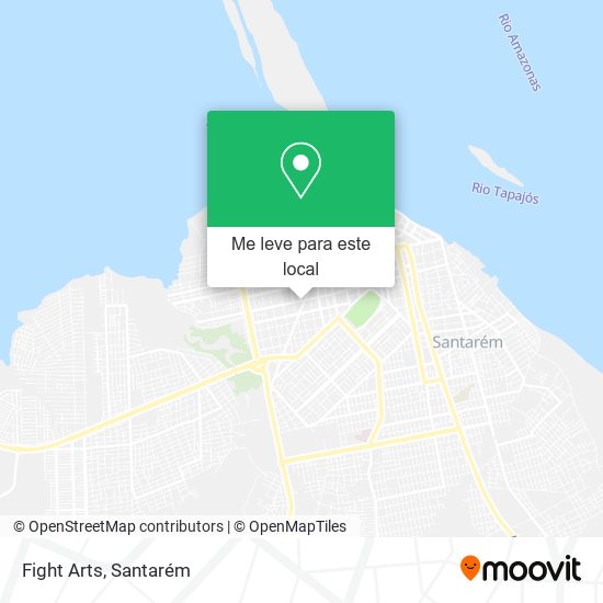 Fight Arts mapa