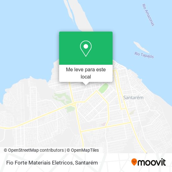 Fio Forte Materiais Eletricos mapa